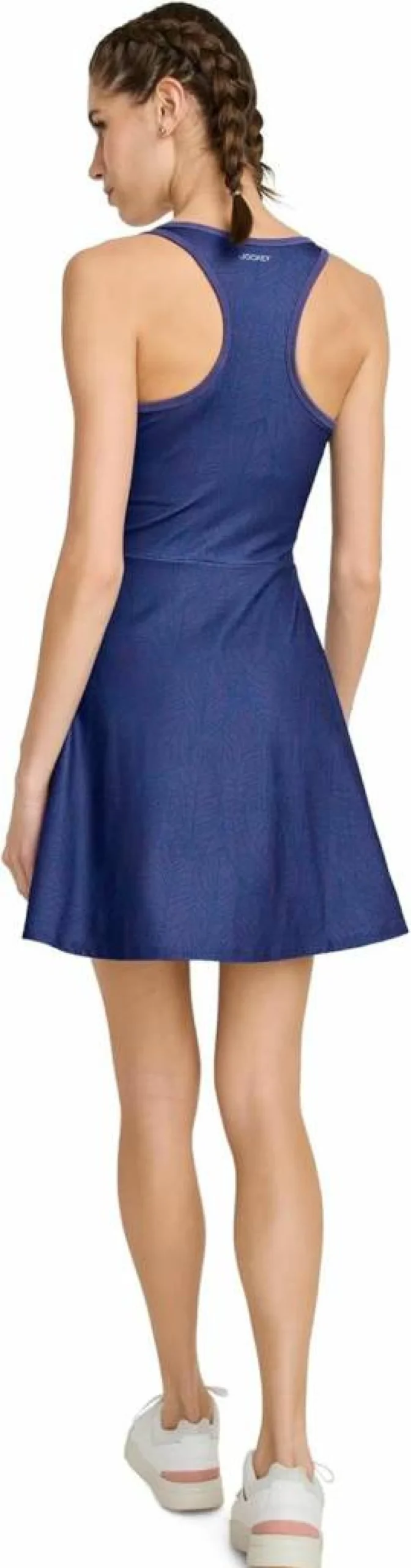 Jockey Women's Everactive Racerback Sports Dress with Built-In Bra - Comfortable Activewear for Workouts & Yoga
