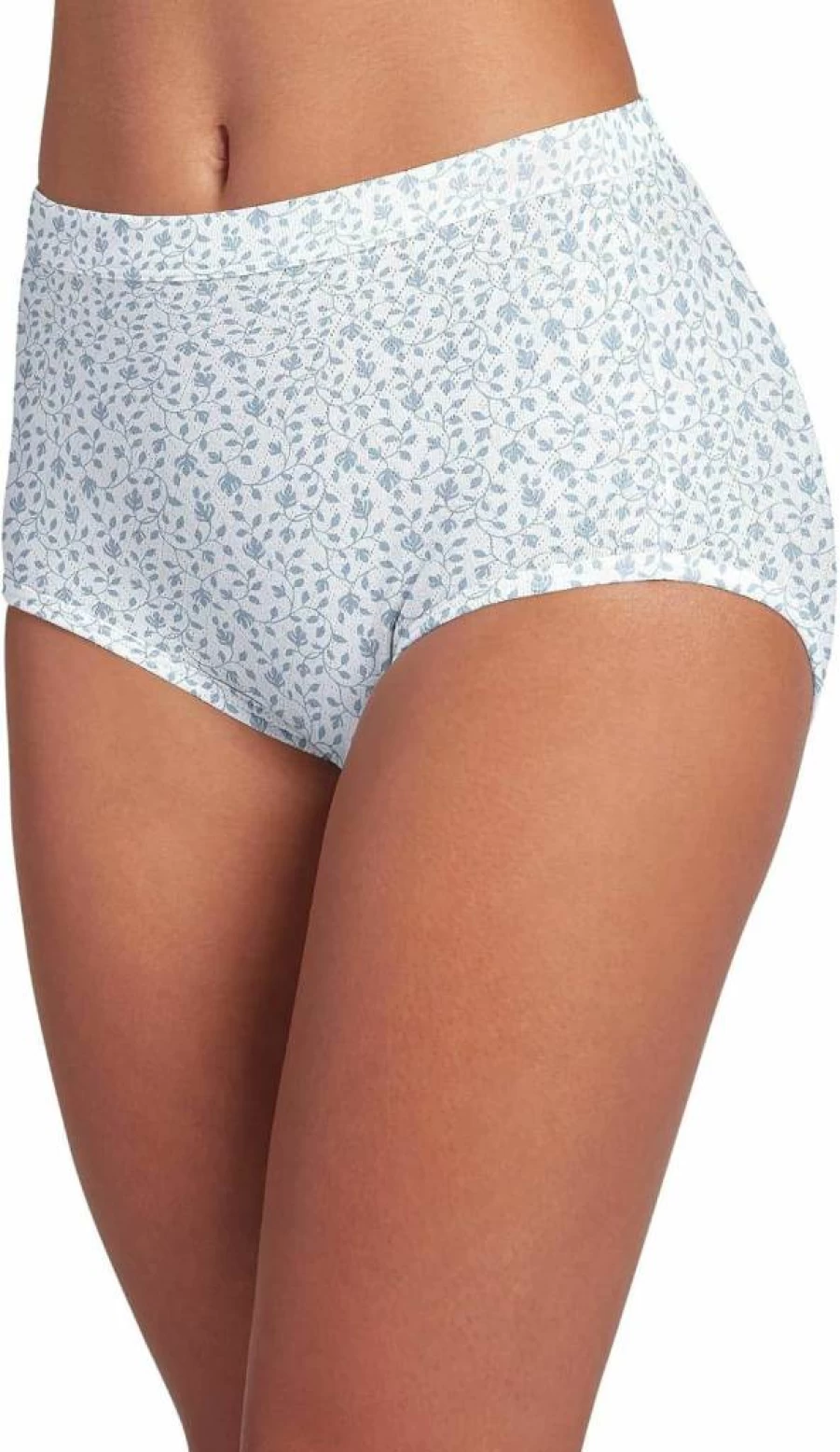 Jockey Women's Elance Breathe Brief Underwear - 3 Pack Comfortable Cotton Panties for Everyday Wear