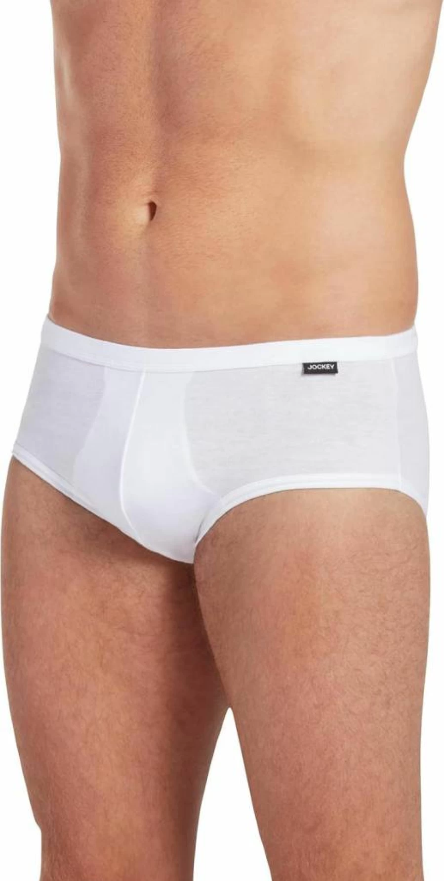 Jockey Men's Elance Bikini Underwear 3-Pack - Soft, Comfortable & Breathable Cotton Briefs for Men