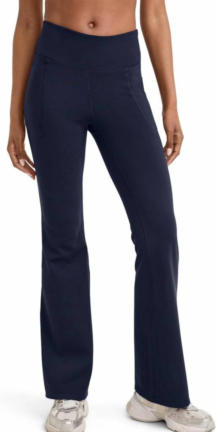 Jockey Women's High Rise Flare Leggings - Activewear Yoga Pants for Comfort & Style