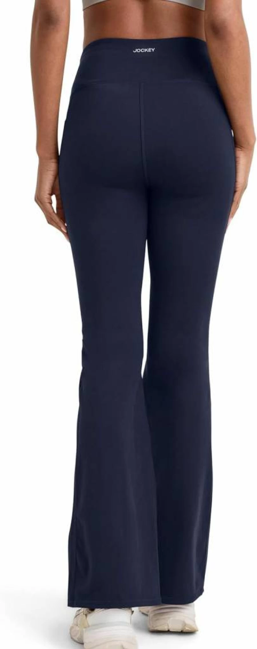 Jockey Women's High Rise Flare Leggings - Activewear Yoga Pants for Comfort & Style