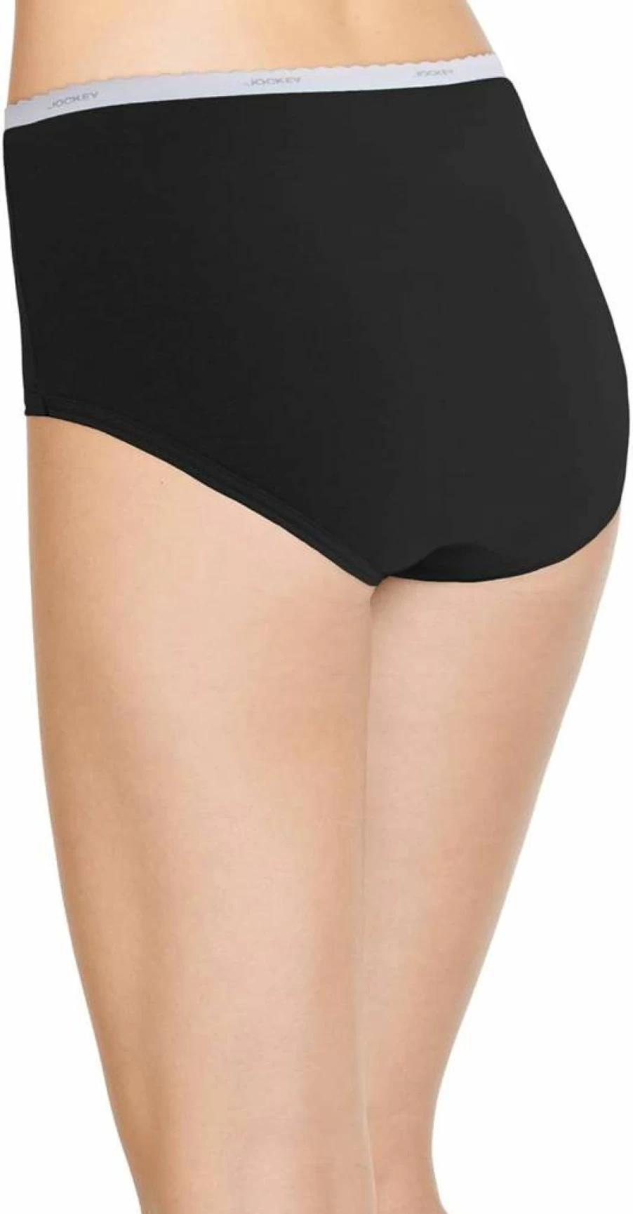 Jockey Women's Cotton Classic Brief Underwear - 6 Pack Comfortable Multipack