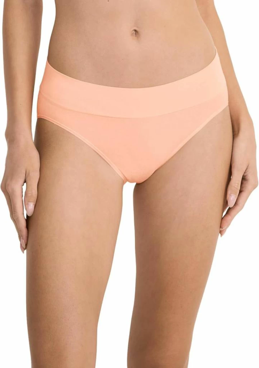 Jockey Women's Seamless Comfort Waist Hi-Cut Underwear - Soft Breathable Panties