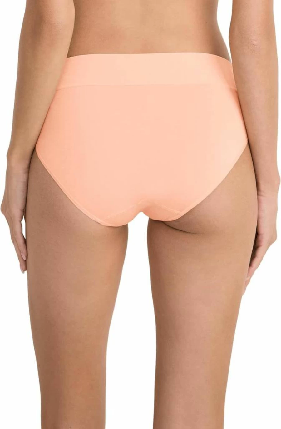 Jockey Women's Seamless Comfort Waist Hi-Cut Underwear - Soft Breathable Panties