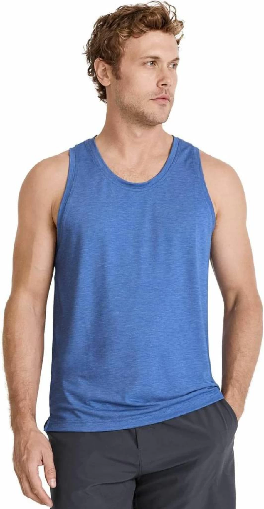 Jockey Men's EverActive Performance Tank Top - Breathable Activewear for Workouts & Gym