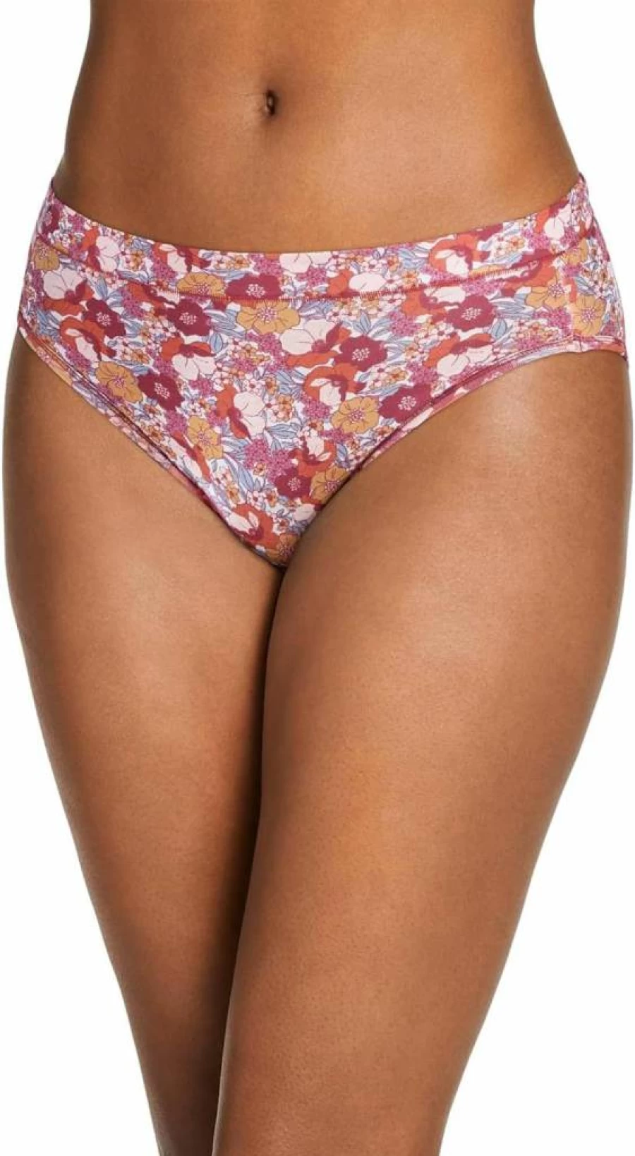 Jockey Women's Cotton Stretch High Cut Underwear - Comfortable & Breathable Panties