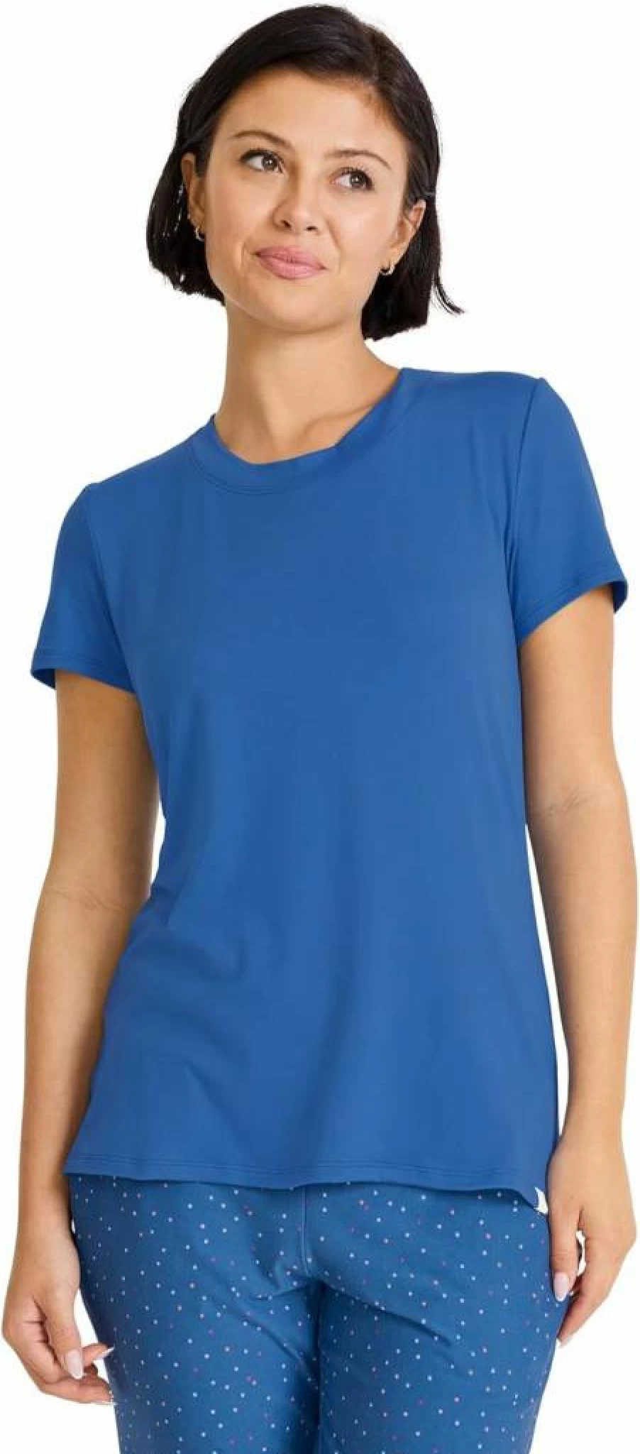 Jockey Women's Soft Cool Short Sleeve Sleep Tee - Comfortable Sleepwear Top for Women