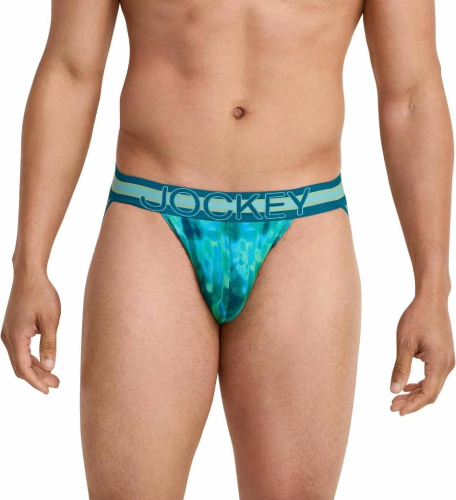 Jockey Men's Sport Jock Strap with Stability Pouch - Breathable Microfiber Underwear for Active Lifestyles