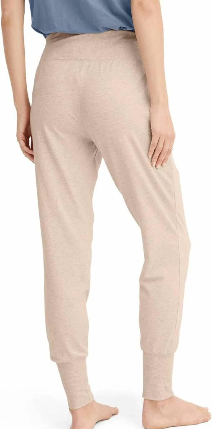 Jockey Women's Soft Touch Luxe Foldover Jogger Pants - Comfortable Lounge Wear & Casual Workout Joggers