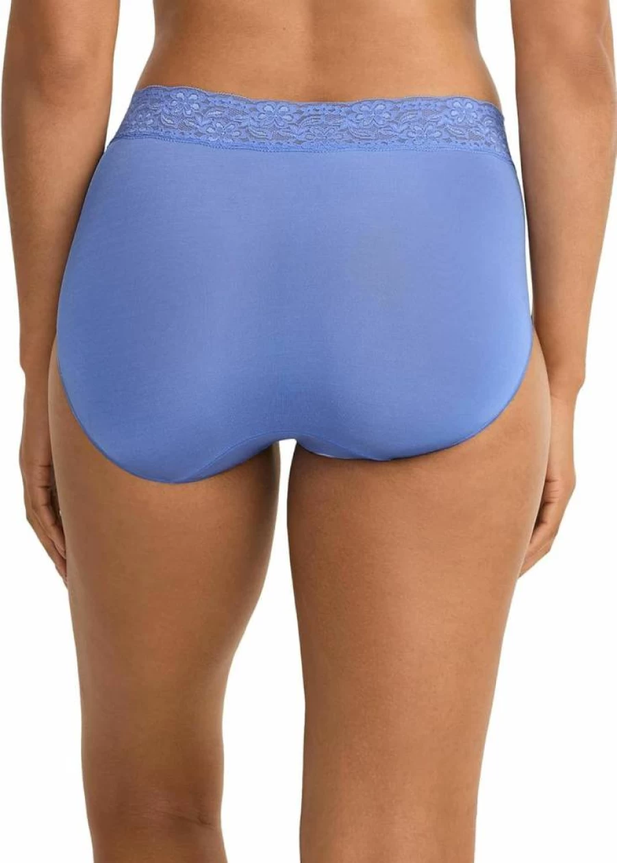 Jockey Women's No Show Lace Hipster Panties - Seamless Tactel Underwear for Invisible Comfort