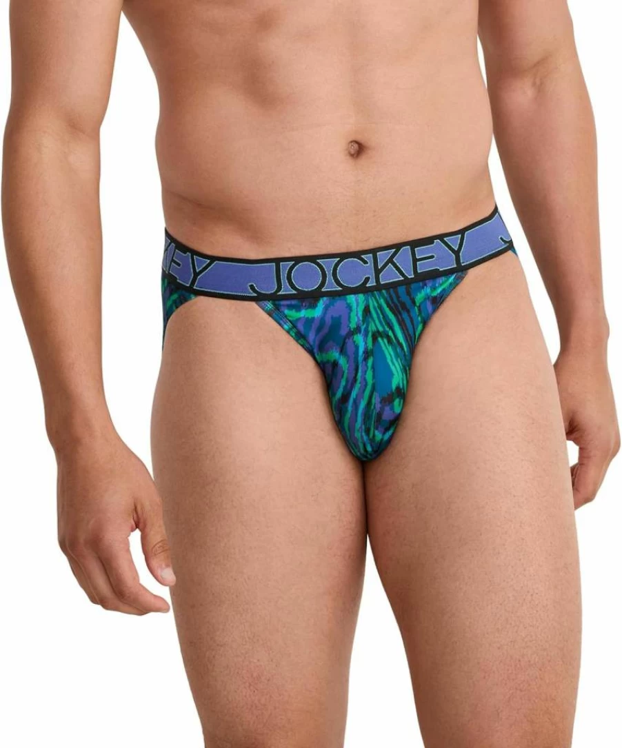 Jockey Men's Microfiber Stretch Bikini Underwear - Comfortable 3-Pack Briefs for Daily Wear