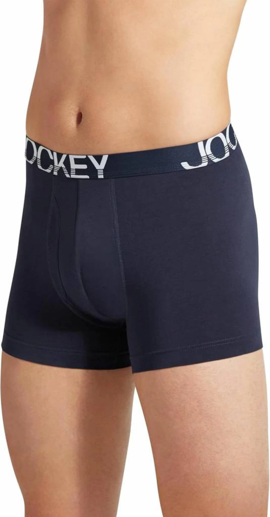 Jockey Men's ActiveStretch 4-Inch Boxer Briefs 6-Pack - Moisture-Wicking Underwear for Comfort & Support