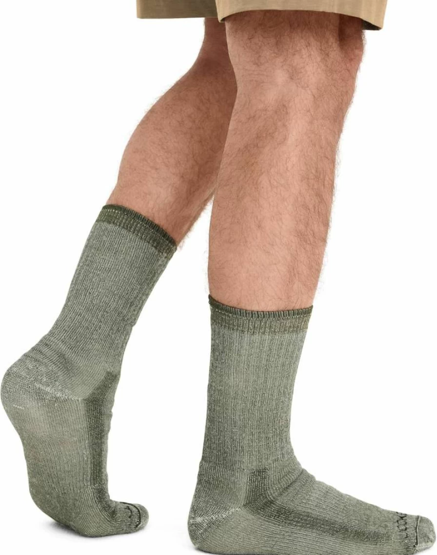 Jockey Men's Merino Wool Crew Socks - Medium, Made in USA, Hiking & Outdoor Comfort