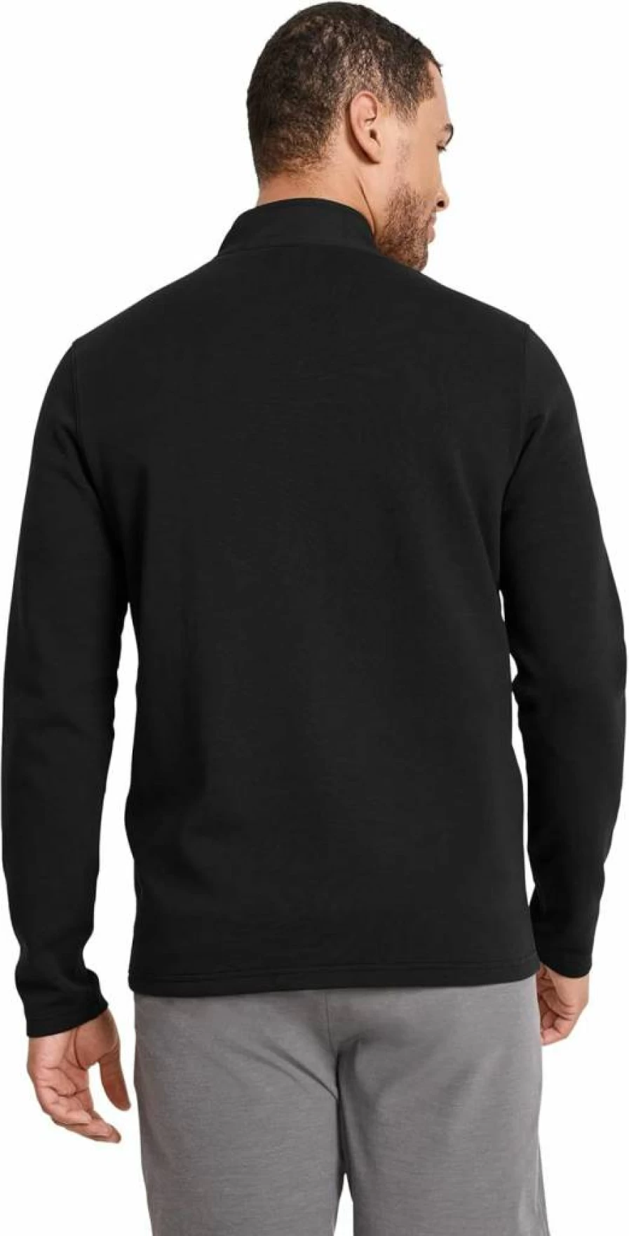 Jockey Men's Activewear Jacket - Lightweight Mixed Media Performance Jacket for Men