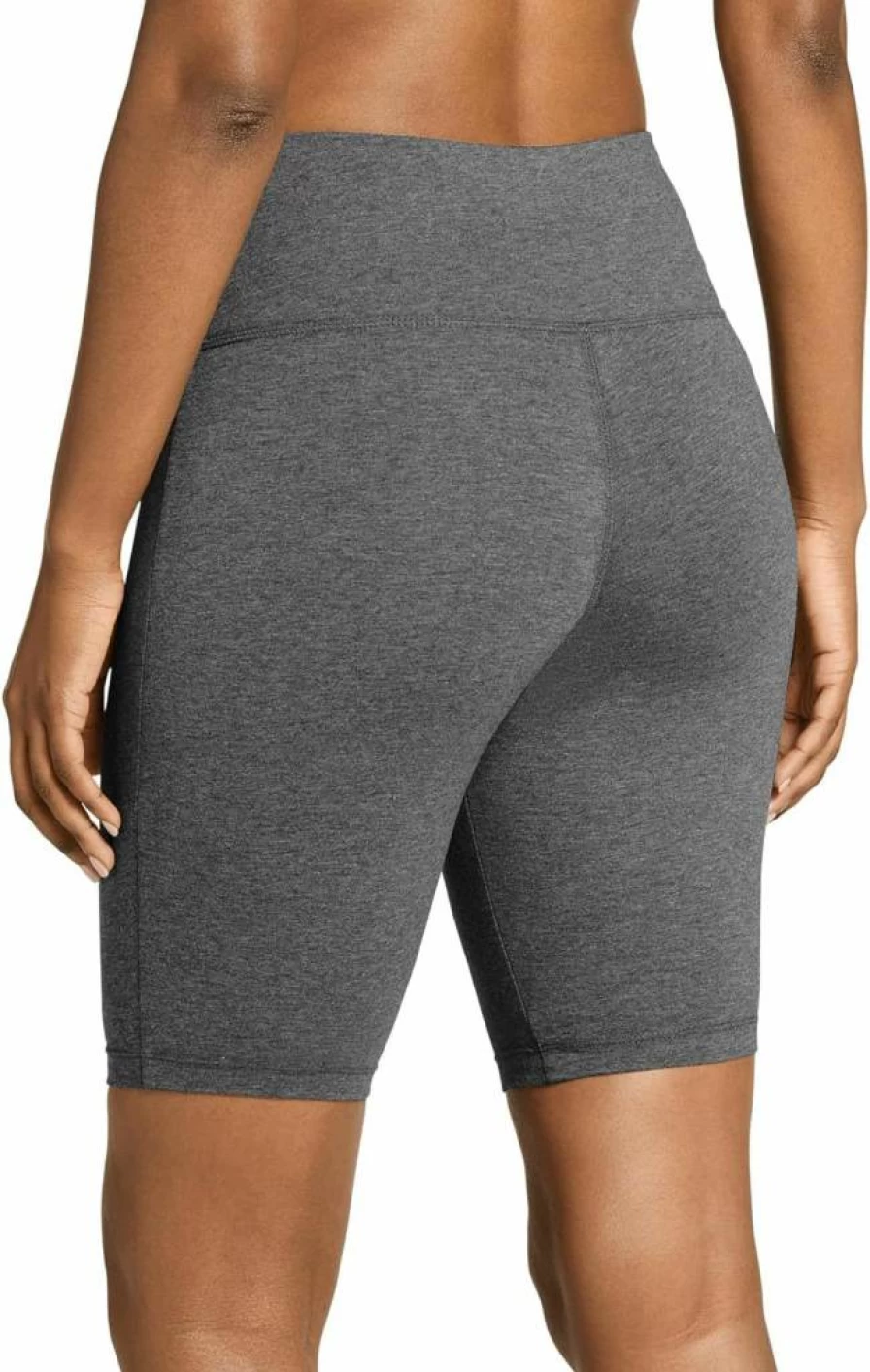 Jockey Women's High Rise Cotton Stretch 10" Biker Shorts - Activewear for Comfort & Performance