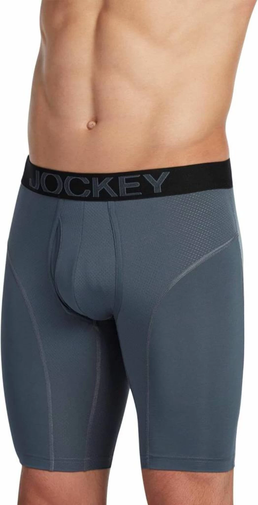Jockey Men's RapidCool 10-Inch Midway Briefs - Big & Tall Cooling Underwear for Men
