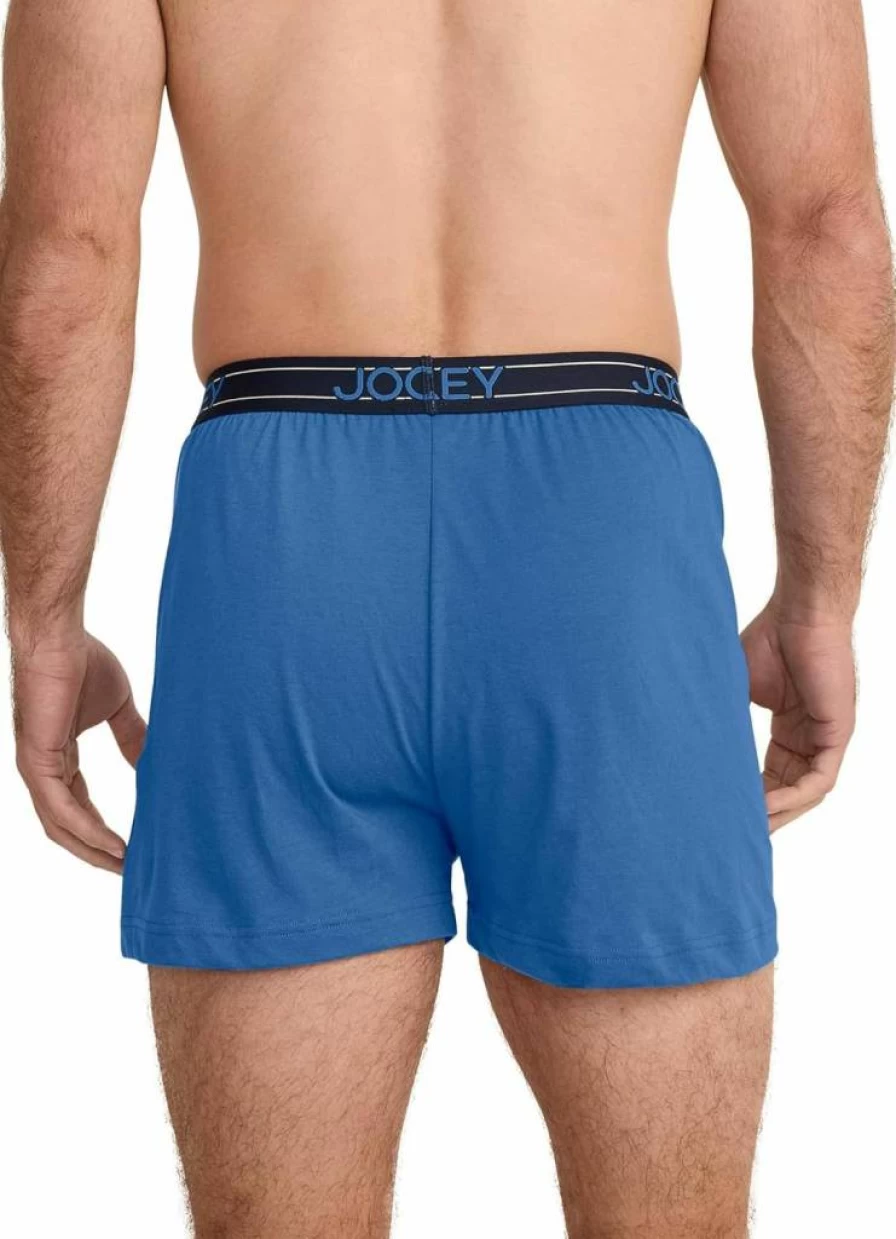 Jockey Men's ActiveBlend 5-Inch Boxer Briefs - Moisture-Wicking & Breathable Underwear for Active Men