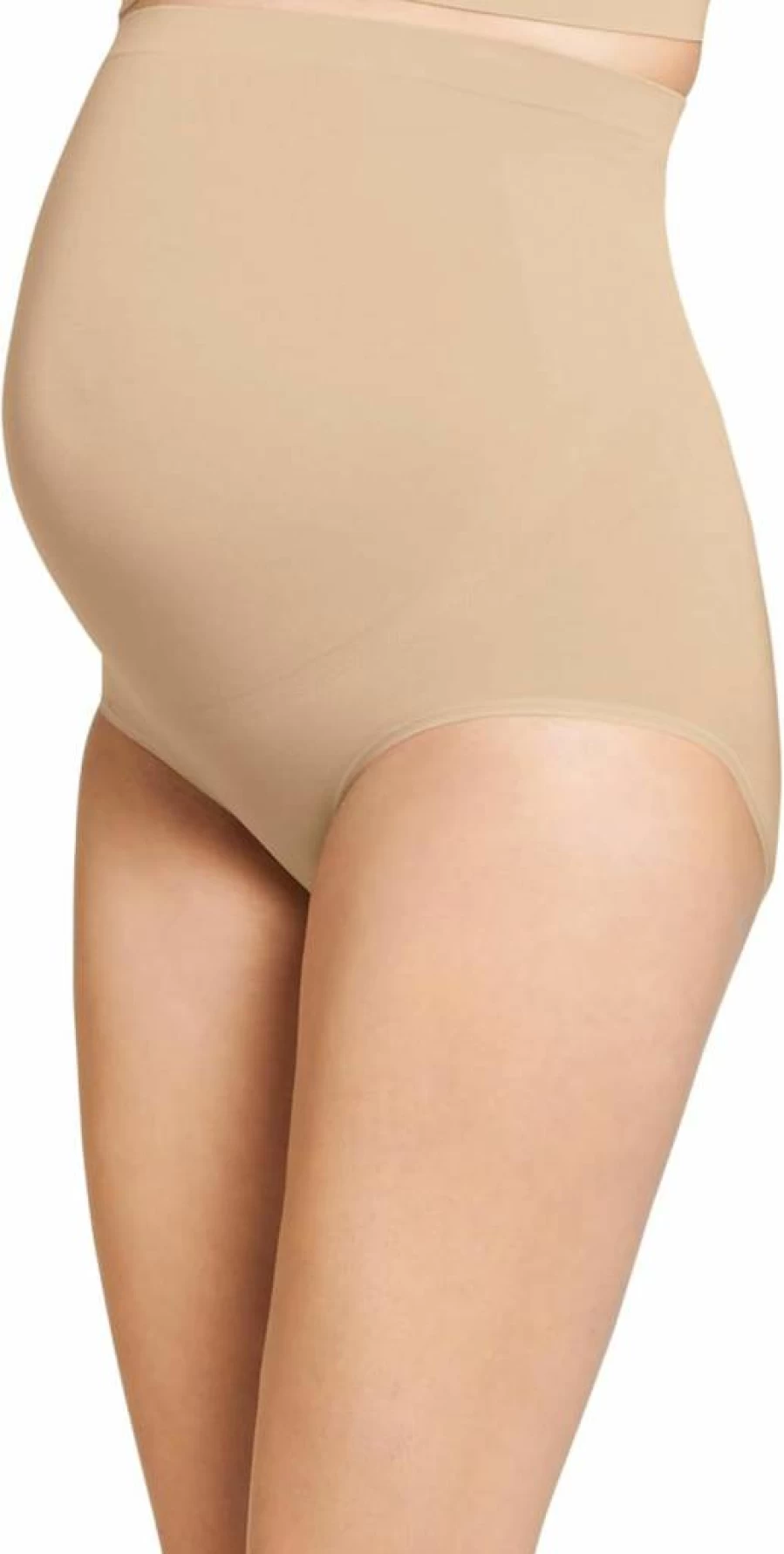 Jockey Women's Maternity Over The Belly Cotton Brief - Comfortable Pregnancy Underwear