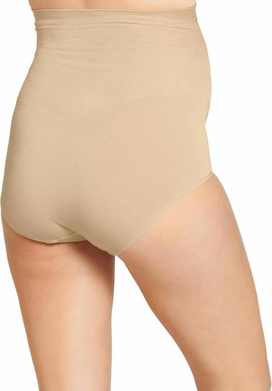 Jockey Women's Maternity Over The Belly Cotton Brief - Comfortable Pregnancy Underwear