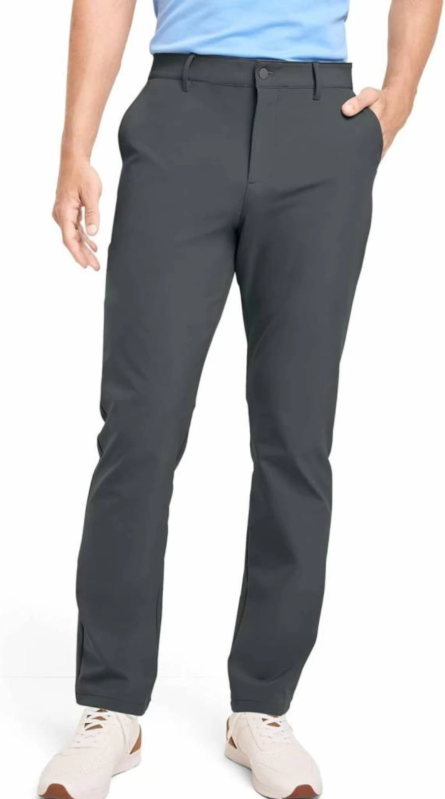 Jockey Men's Tech Chino Pants - Activewear Comfort Stretch EverActive Casual Trousers