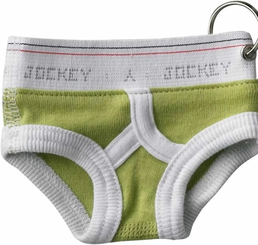 Jockey Unisex Mini Keychain - Compact Brief Key Ring for Everyday Carry